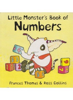 Frances Thomas, Ross Collins - Little Monster's Book of Numbers, London 2005 antikvár könyv