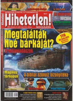 Szűcs Róbert (főszerk.) - Hihetetlen! magazin 2018. október Szűcs Róbert (főszerk.) - Hihetetlen! magazin 2018. október, Üröm 2018 antikvár könyv