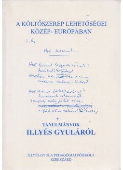 N. Horváth Béla - A költőszerep lehetőségei Közép-Európában, Szekszárd 1997 antikvár könyv