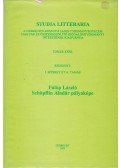 Fülöp László - Studia litteraria Tomus XXXI.
