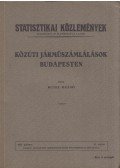 Ruisz Rezső - Közúti járműszámlálások Budapesten