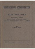 Wolff Károly - Rákstatisztika - A székesfővárosi Szent Rókus kórházcsoport 1897-1935. évi boncolási anyaga alapján
