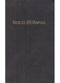  - Merck's 1899 Manual of the Materia Medica (reprint), New York 1999 antikvár könyv