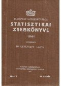 Dr. Illyefalvi I. Lajos - Budapest székesfőváros statisztikai zsebkönyve 1941