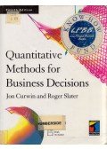 Jon Curwin,Roger Slater - Quantitative Methods for Business Decisions