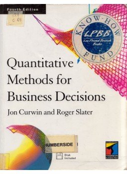 Jon Curwin, Roger Slater - Quantitative Methods for Business Decisions Jon Curwin, Roger Slater - Quantitative Methods for Business Decisions, London 1996 antikvár könyv
