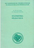 Havasy György,Szunyogh Zsuzsanna Dr. - Statisztika példatár II.