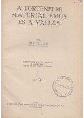 Rácz Lajos - Történelmi matérializmus és a vallás