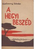 Karácsony Sándor - A Hegyi Beszéd