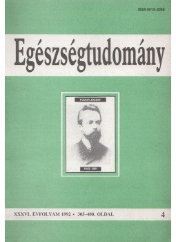 Virágh Zoltán - Egészségtudomány XXXVI. évfolyam 1992. 4. Virágh Zoltán - Egészségtudomány XXXVI. évfolyam 1992. 4., Budapest 1992 antikvár könyv