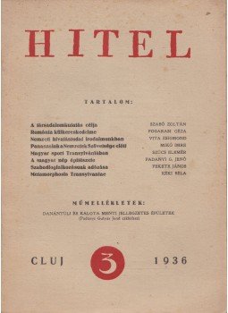 Kéki Béla, Venczel József, Vita Sándor, Albrecht Dezső - Hitel, Kolozsvár 1936 antikvár könyv