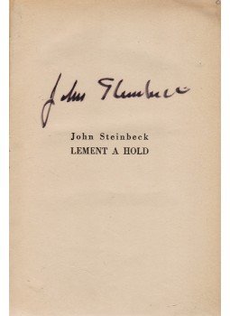 Steinbeck, John - Lement a hold (Aláírt) Steinbeck, John - Lement a hold (Aláírt), Budapest 1945 antikvár könyv