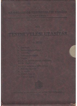  - XXI. Testnevelési utasítás. II. rész (12 db füzet)., Budapest 1926 antikvár könyv