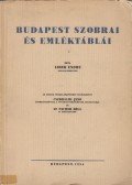 Liber Endre - Budapest szobrai és emléktáblái