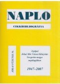 Hermann István - Napló - Cikkbibliográfia