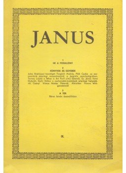 Horányi Özséb - Janus IX. A fogalomról Horányi Özséb - Janus IX. A fogalomról, Pécs 1992 antikvár könyv