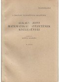 Egerváry Jenő - Matrixok diadikus előállításán alapuló módszer bilineáris alakok transzformációjára és lineáris egyenletrendszerek megoldására