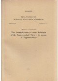 Lovass-Nagy Viktor,Bajcsay Pál - The Generalization of some Relations of the Four-terminal Theory by means of Hypermatrices (dedikált)