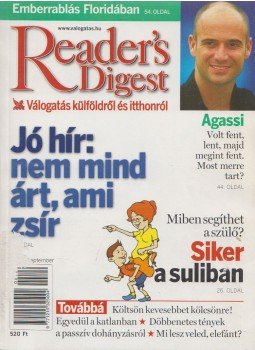 Keresztes Péter - Reader's Digest Válogatás 2001. Szeptember Keresztes Péter - Reader's Digest Válogatás 2001. Szeptember, Budapest 2001 antikvár könyv
