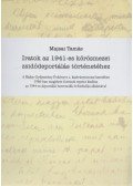 Majsai Tamás - Iratok az 1941-es kőrösmezei zsidódeportálás történetéhez