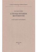 Dr. Gaál Endre - A Tevan-nyomda betűmintái