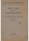 Várdai Béla - Pály Ede rendes tag emlékezete