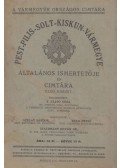 F. Szabó Géza - Pest-Pilis-Solt-Kiskun-vármegye általános ismertetője és címtára - Első körzet.