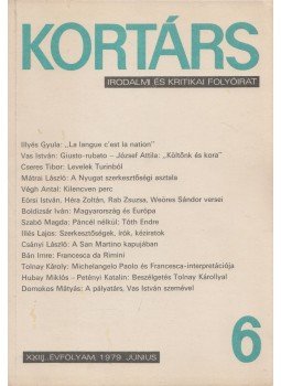 Kovács Sándor Iván - Kortárs 1979. Június Kovács Sándor Iván - Kortárs 1979. Június, Budapest 1979 antikvár könyv