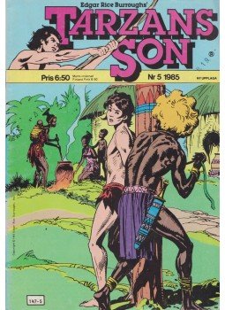Edgar Rice Burroughs - Tarzans Son 1985/5 Edgar Rice Burroughs - Tarzans Son 1985/5, Stockholm 1985 antikvár könyv