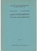 Gesztelyi Tamás,N. HORVÁTH MARGIT - Latin nyelvkönyv történelem szakos hallgatóknak