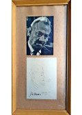 Vincze Lajos,John Steinbeck - John Steinbeck amerikai íróról készült tollrajz (Többszörösen aláírt)  (1963)