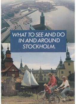  - What to See and Do in and Around Stockholm, Stockholm 1984 antikvár könyv
