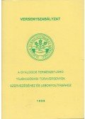 Baronek Jenő - Versenyszabályzat