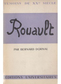 Bernard Dorival - Cinq études sur Georges Rouault Bernard Dorival - Cinq études sur Georges Rouault, Paris 1957 antikvár könyv