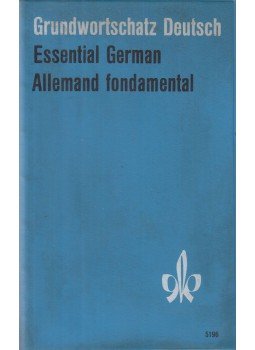 Heinz Oehler - Grundwortschatz Deutsch / Essential German / Allemand fondamental, Stuttgart 1966 antikvár könyv