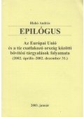 Blahó András - Epilógus