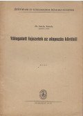 Széchy Károly - Válogatott fejezetek az alapozás köréből