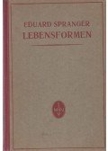 Spranger, Eduard - Lebensformen