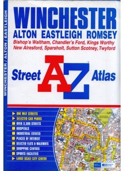  - Winchester / Alton / Eastleigh / Romsey A-Z Street Atlas, Sevenoaks, Kent 2007 antikvár könyv