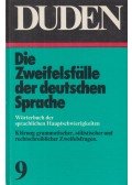 Berger, Dieter,Günther Drosdowski,Paul Grebe,Müller, Wolfgang - Duden 9. - Die Zweifelsfälle der deutschen Sprache
