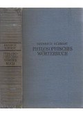 Schmidt, Heinrich - Philosophisches Wörterbuch