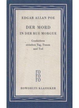 Edgar Allan Poe - Der Mord in der Rue Morgue Edgar Allan Poe - Der Mord in der Rue Morgue, Hamburg 1959 antikvár könyv