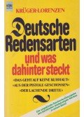Kurt Krüger-Lorenzen - Deutsche Redensarten und was dahinter steckt