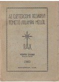 Vértes Zoárd - Az esztergomi belvárosi temető sírlámpái mellől (Dedikált)