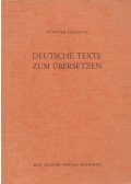Günther Haensch - Deutsche Texte zum Übersetzen