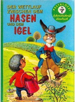 Ludwig Bechstein, Marianne Böck-Hartmann - Der Wettlauf zwischen dem Hasen und dem Igel, Erlangen 1972 antikvár könyv