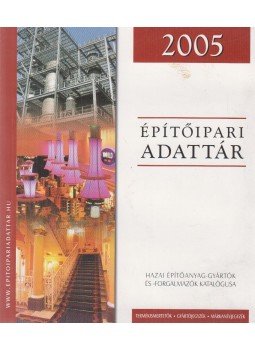 Sinkovics Ákos - Építőipari adattár 2005, Budaörs 2005 antikvár könyv