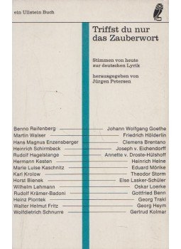 Jürgen Petersen - Triffst du nur das Zauberwort Jürgen Petersen - Triffst du nur das Zauberwort, Frankfurt am Main 1961 antikvár könyv
