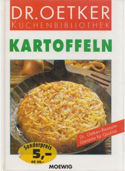  - Dr. Oetker Küchenbibliothek - Kartoffeln, Rastatt 1995 antikvár könyv