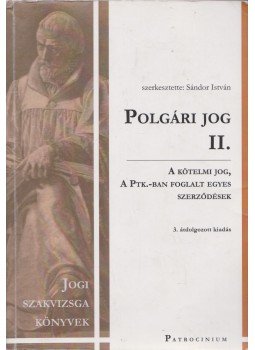 Sándor István - Polgári jog II., Budapest 2018 antikvár könyv